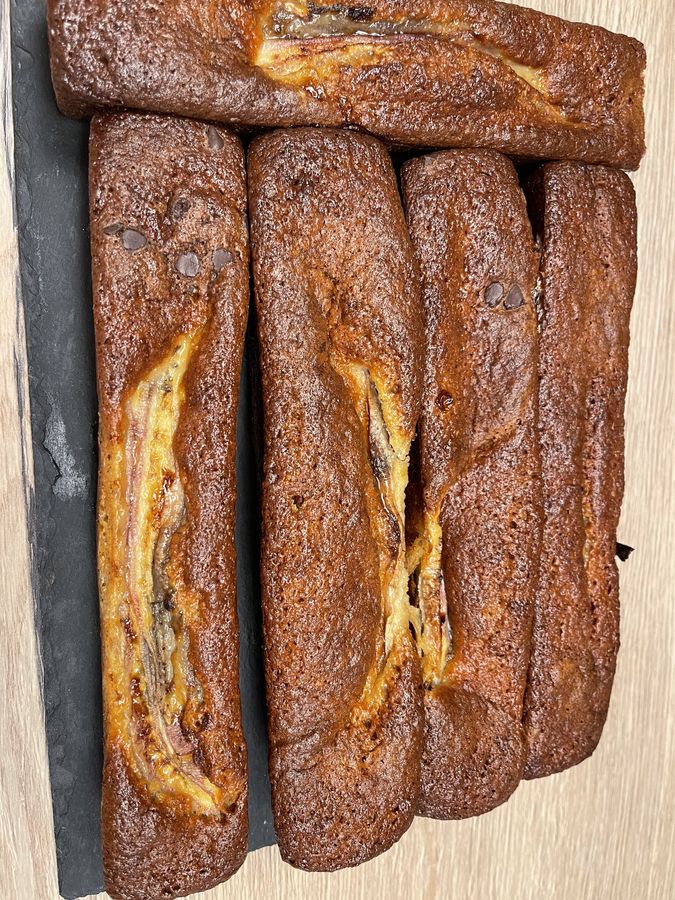 Banana bread Dulcey mascarpone