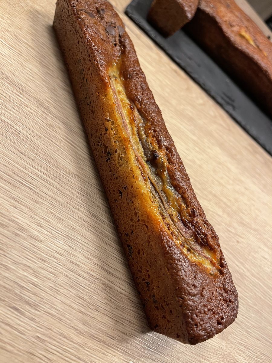 Banana bread Dulcey mascarpone